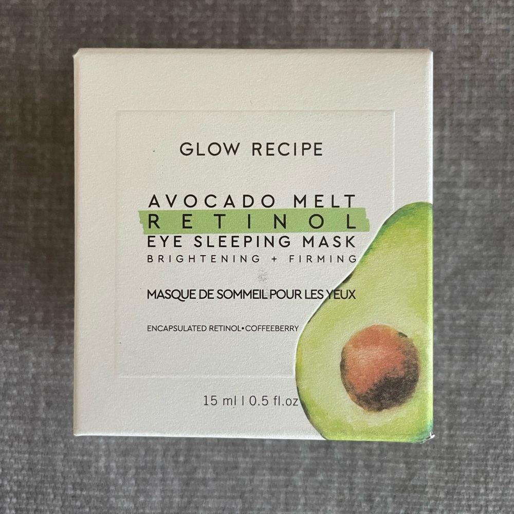 Glow Recipe Avocado Melt Retinol Eye Mask